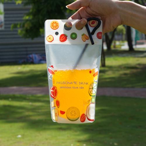 包邮厨娘物语果汁冷热饮料北京酸梅汤手提创意一次性打包袋装定制